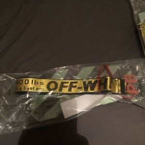 Off-white belt